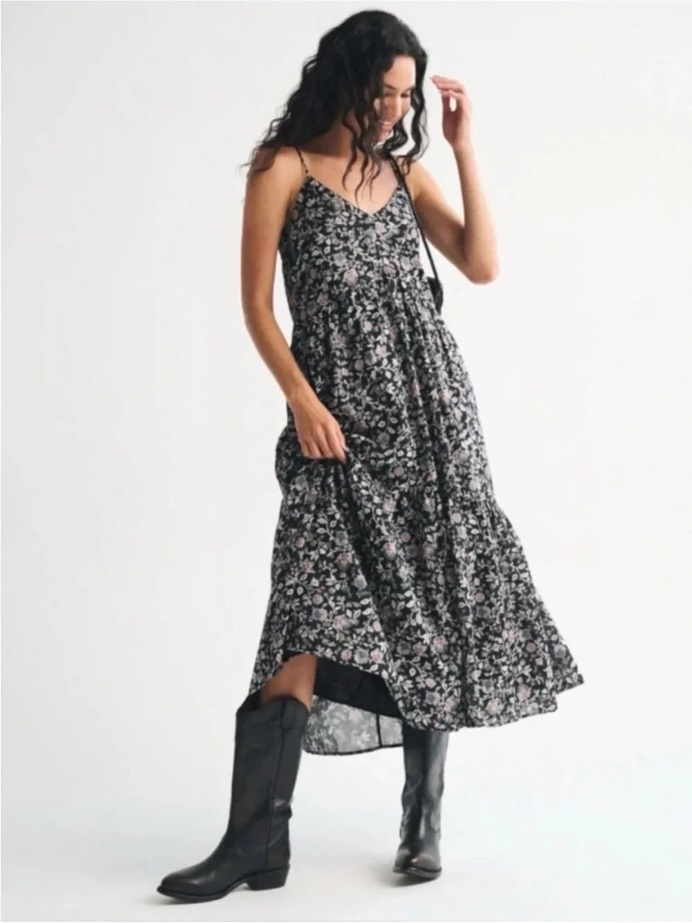 Abercrombie & Fitch Floral Maxi Dress